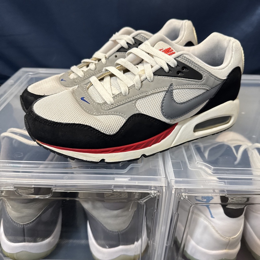 Nike Air Max Correlate Mens 8 - 9.5W White Cool Grey Black Old Royal